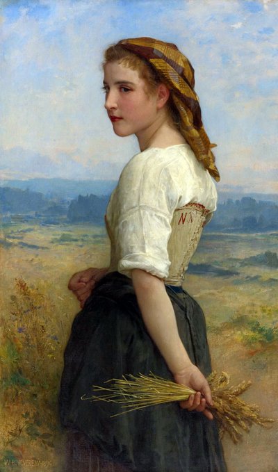 The Gleaner by William Adolphe Bouguereau